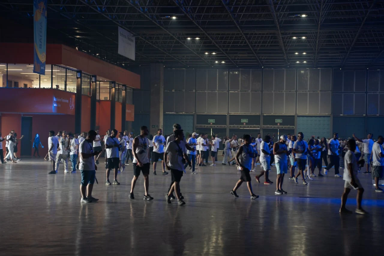 Águas do Rio, Festa no Riocentro