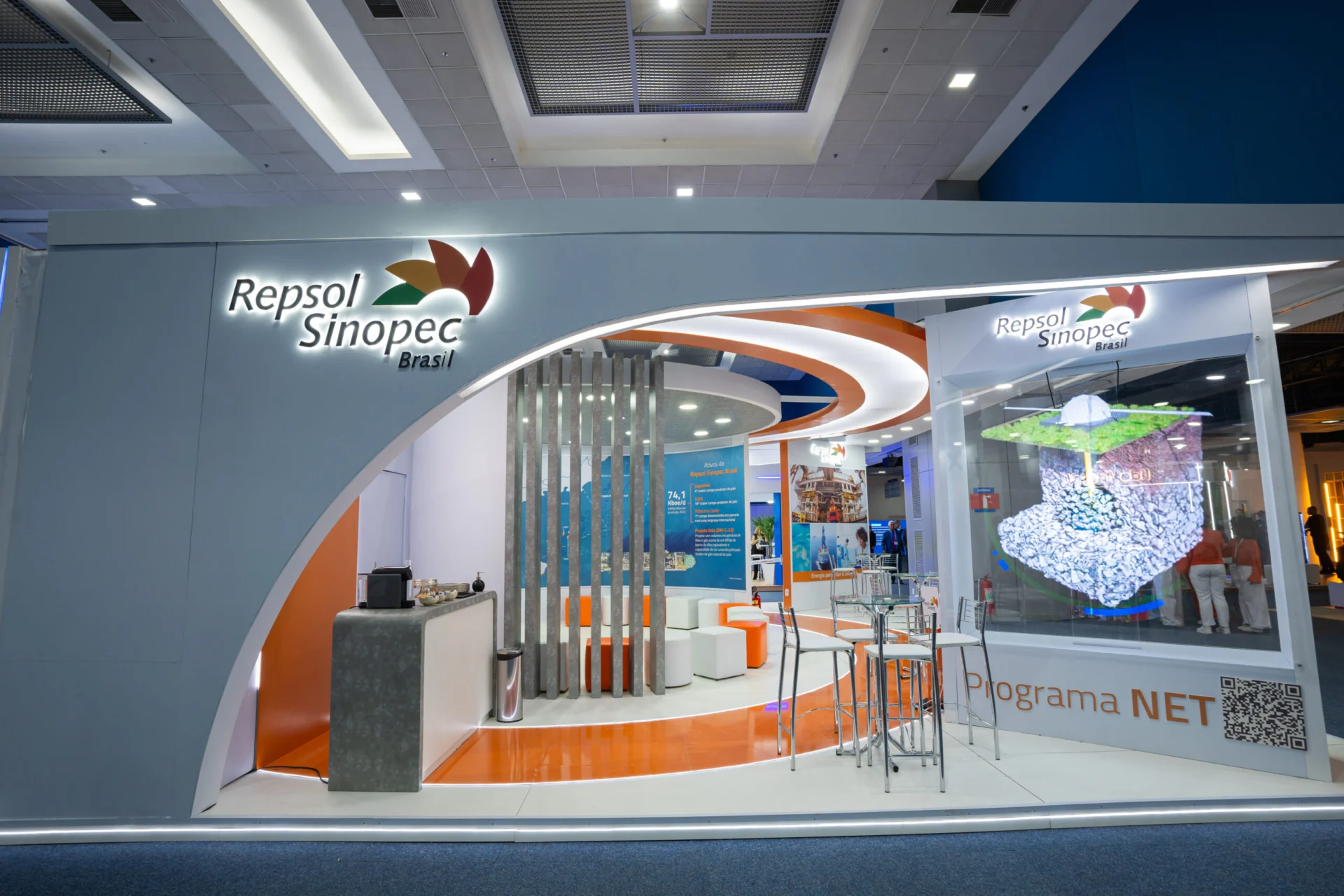Repsol Sinopec, Estande na OTC 2024