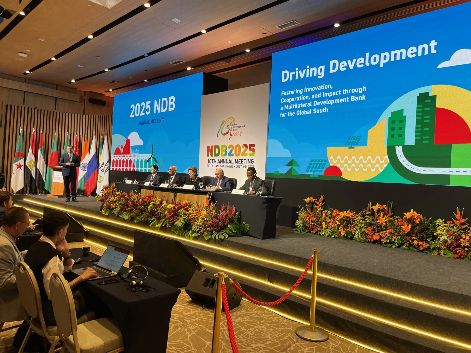 BRICS 2025, Encontro anual do NDB no Rio