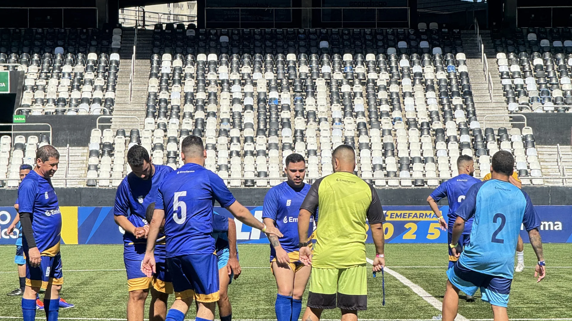 Emefarma, Liga Emefarma no Nilton Santos
