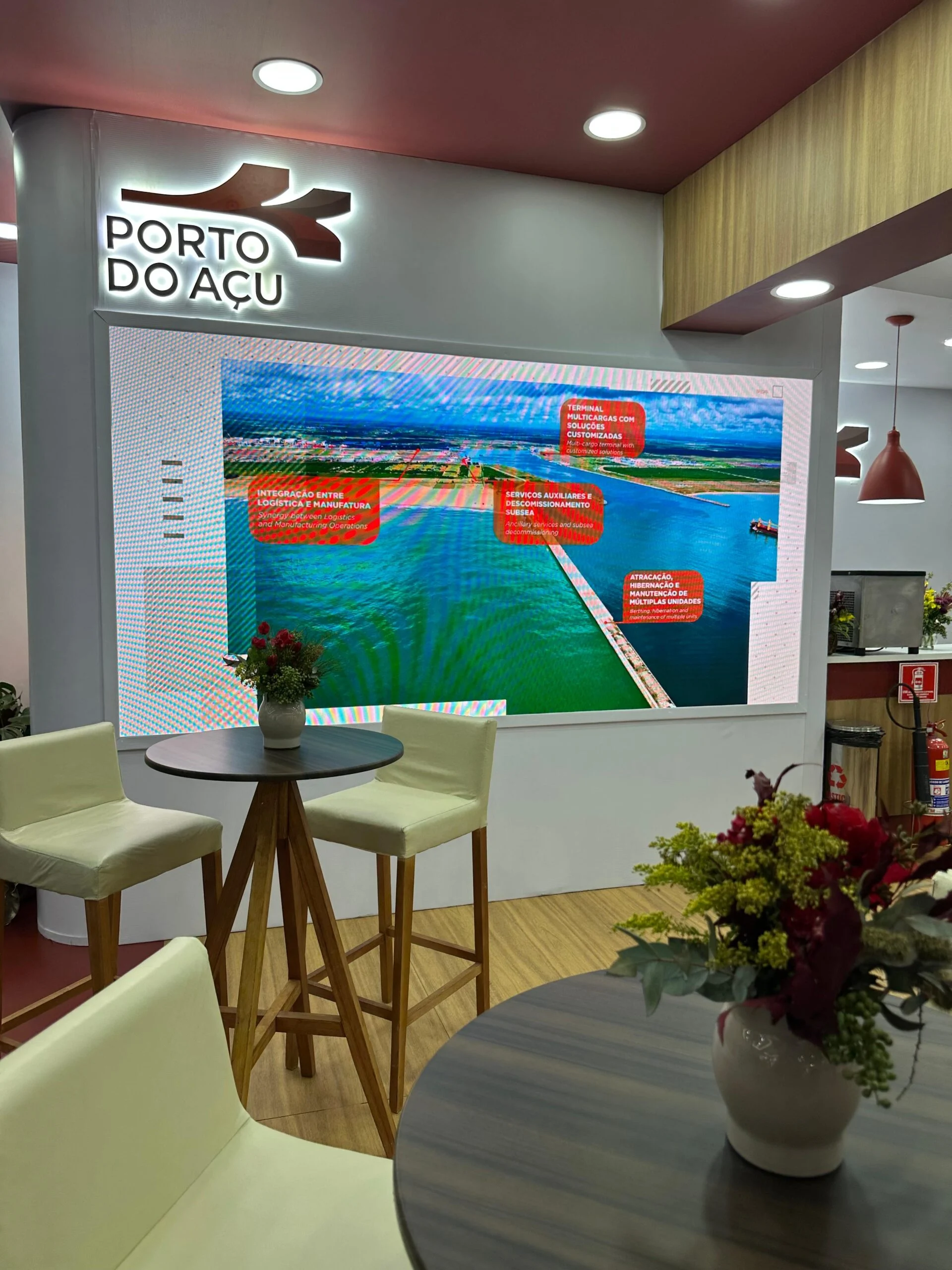 Porto do Açu, Estande na OTC 2025